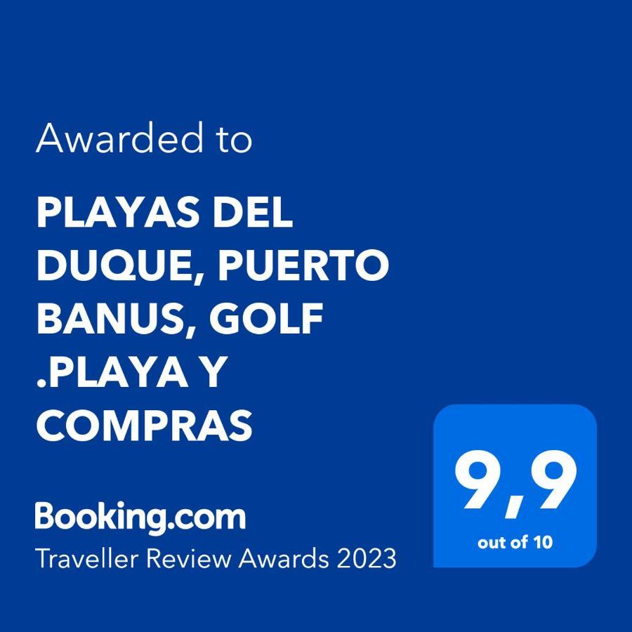 Playas Del Duque, Puerto Banus, Golf .Playa Y Compras Apartment Марбеля Екстериор снимка
